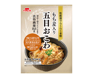 らくらく炊きたて もち麦入り五目おこわ