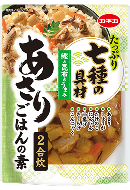 七種の具材 あさりごはんの素