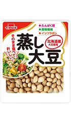 蒸し大豆