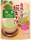 自然な甘さの抹茶糀あま酒1人前×4袋入