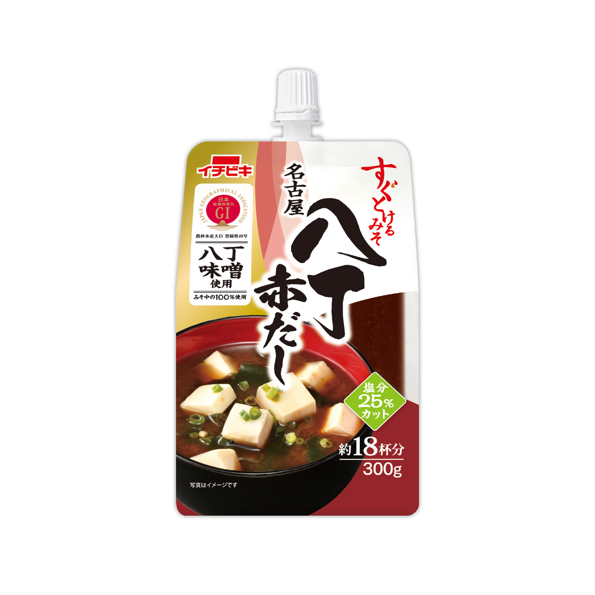Amazon.co.jp: 公式 イチビキ 名古屋八丁赤だし (カップ入り