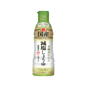 国産減塩しょうゆ 450ml