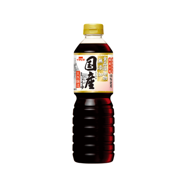 無添加国産しょうゆ 800ml | イチビキ 公式サイト | 名古屋のみそ・しょうゆ・つゆメーカー