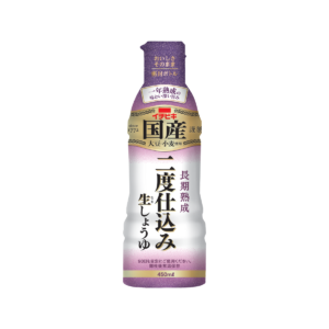 国産二度仕込み生しょうゆ 450ml