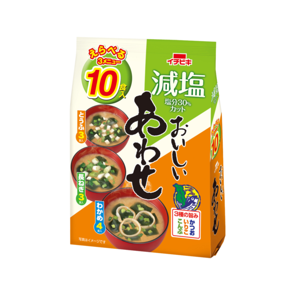 即席みそ汁減塩あわせ えらべる 10食 イチビキ 公式サイト 名古屋のみそ しょうゆ つゆメーカー 即席みそ汁減塩あわせ えらべる 10食 イチビキ 公式サイト 名古屋のみそ しょうゆ つゆメーカー