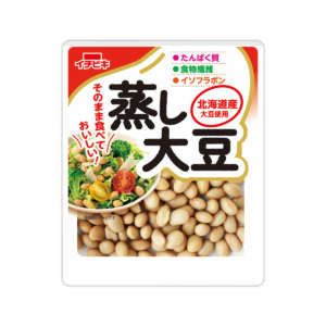 蒸し大豆