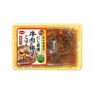 割烹だし自慢牛肉と根菜ごはんの素