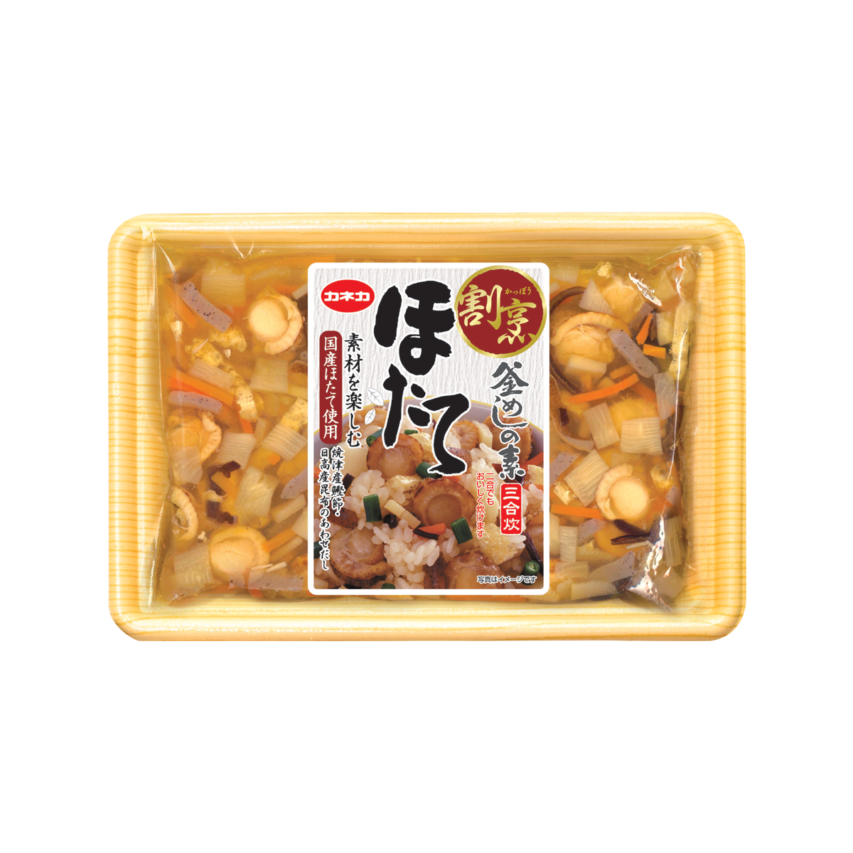 かわいい新作 イチビキ ストレートほたて釜めしの素 2合用 535g