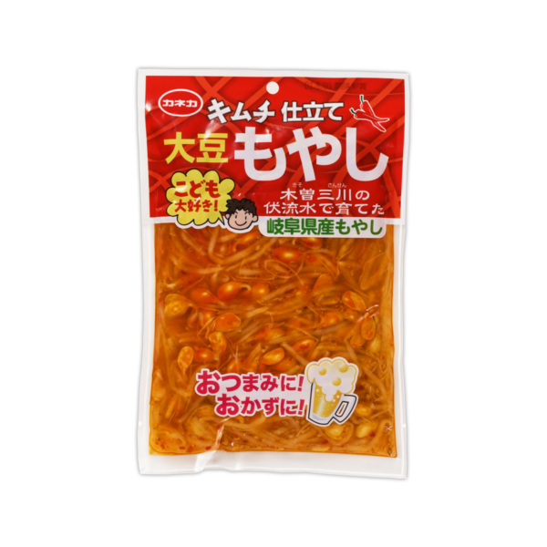 カネカ 大豆もやしキムチ仕立て 平袋 イチビキ 公式サイト 名古屋のみそ しょうゆ つゆメーカー