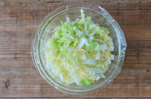 白菜 ちくわ